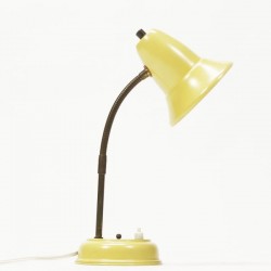 Table lamp 1960's yellow