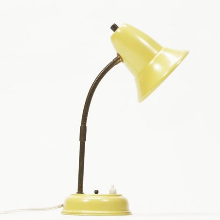 Table lamp 1960's yellow