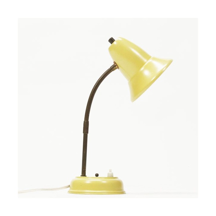 Tafellamp jaren 60 geel - Retro Studio