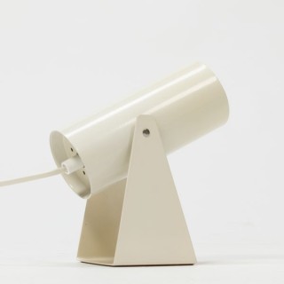 Wit koker tafellampje - Retro Studio