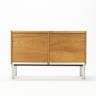 Small cabinet with role up doors - Retro Studio