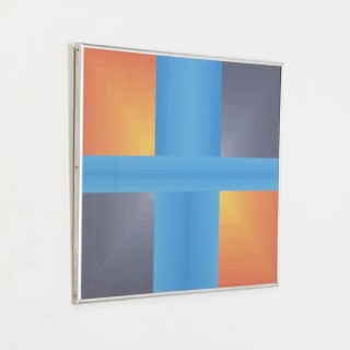 Painting in Victor Vasarely style - Retro Studio