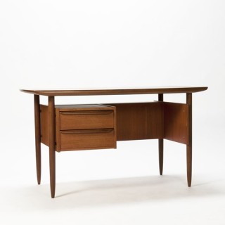 Design desk in teak - Retro Studio
