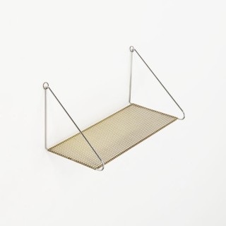 Book shelf perforated metal yellow - Retro Studio