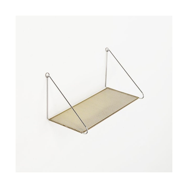 Book shelf perforated metal yellow - Retro Studio