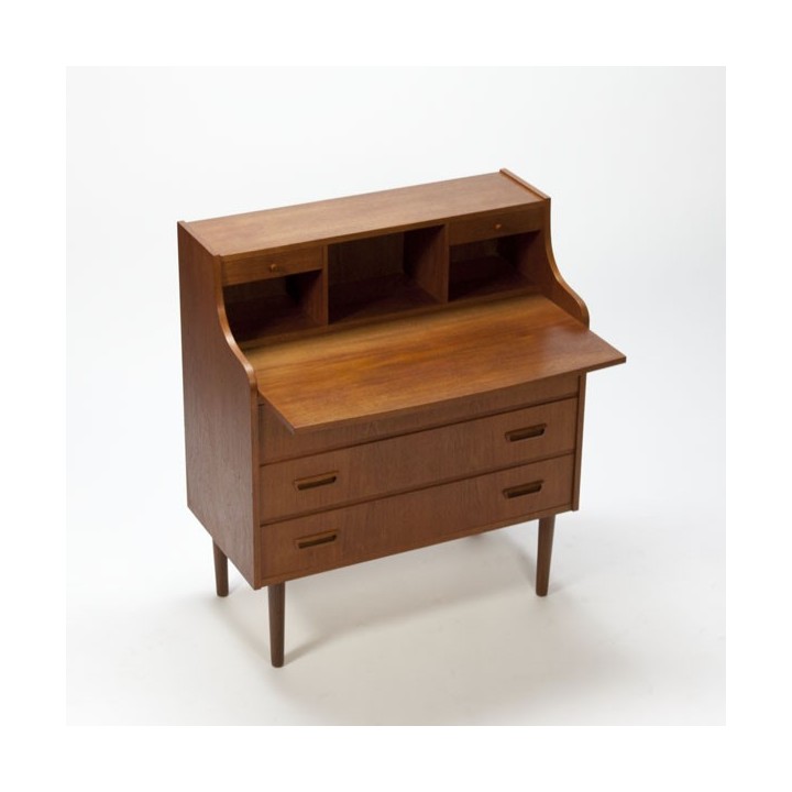 Scandinavische design secretaire vintage jaren 60 - Retro