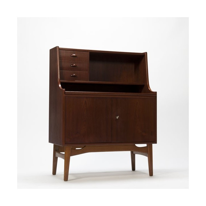 Scandinavische design secretaire teak - Retro Studio