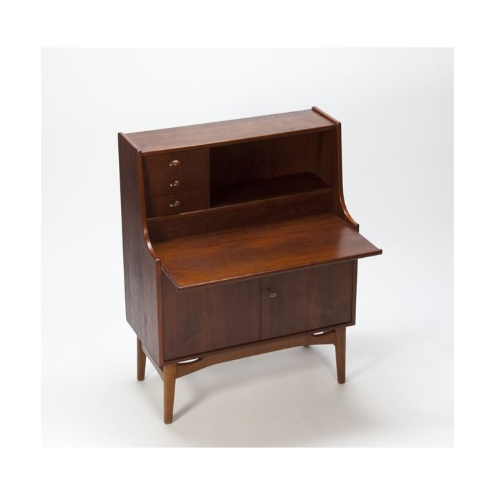 Scandinavische design secretaire teak - Retro Studio