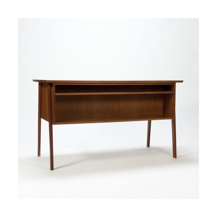 Groot Scandinavisch bureau teak - Retro Studio
