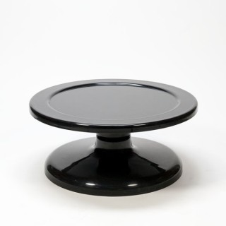 Black plastic space coffee table - Retro Studio