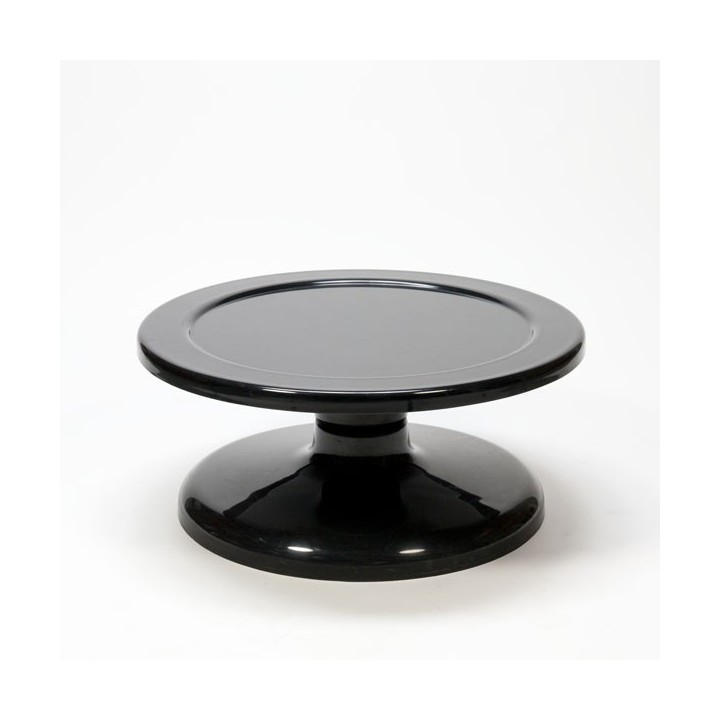 Black plastic space coffee table - Retro Studio