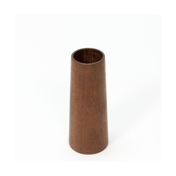 Vintage small wooden vase - Retro Studio