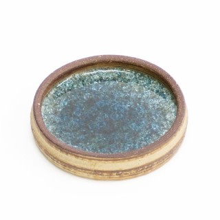 Ceramic plate with glass - Retro Studio