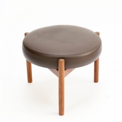 Danish stool/ ottoman by Spottrup