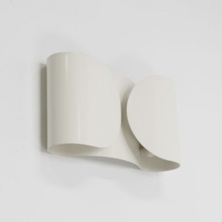 White metal design wall lamp - Retro Studio