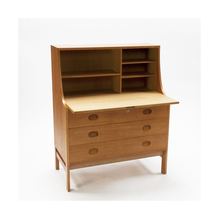 Scandinavian secretary in oak - Retro Studio