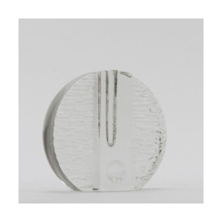 Glass vase/ object 1970's - Retro Studio