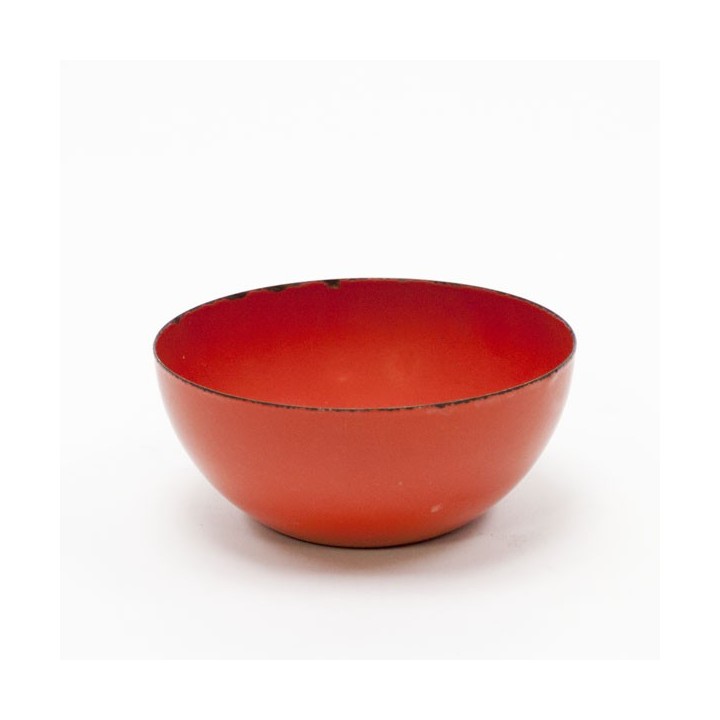 Small enamel bowl by Finel, Finland - Retro Studio