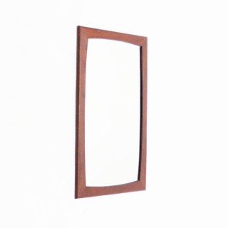 Mirror with teak edge - Retro Studio