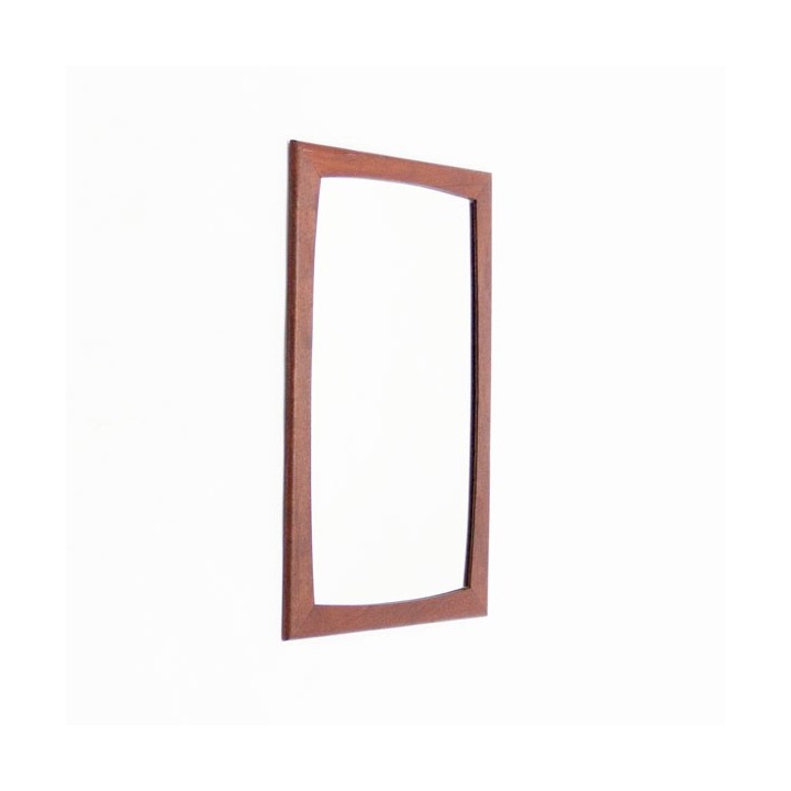 Mirror with teak edge - Retro Studio