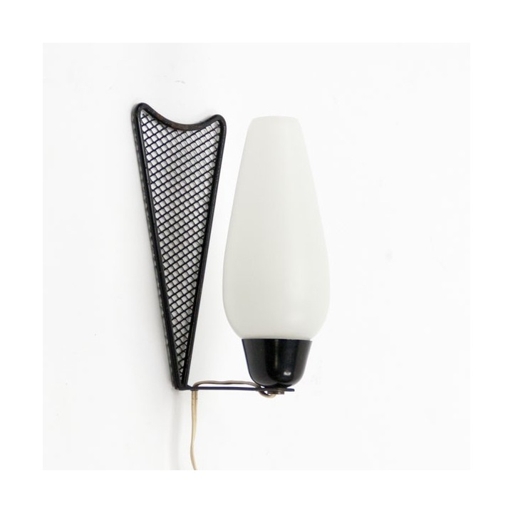 Wall lamp glass with perforeted metal - Retro Studio