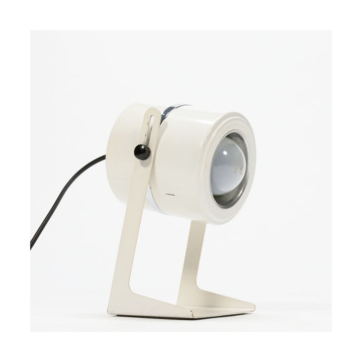 Witte tafellamp 1970's - Retro Studio