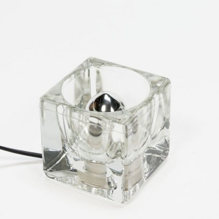 Small glass Putzler table lamp