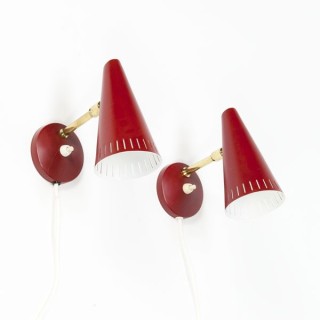 Set van 2 wandlampjes 1950's - Retro Studio