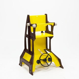 Plastic kinderstoel 1970's - Retro Studio