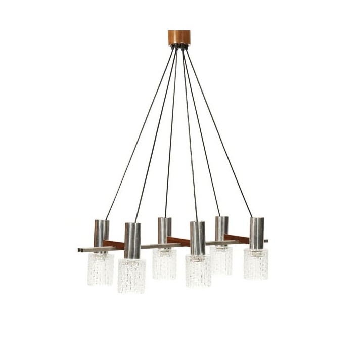 Large pendant with glass - Retro Studio