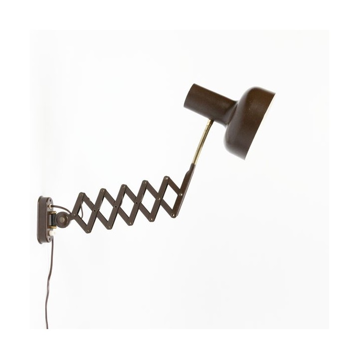 Schaarlamp bruin - Retro Studio