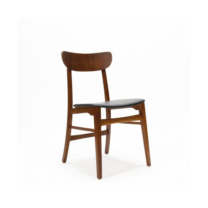 Set van 2 teakhouten stoelen - Retro Studio