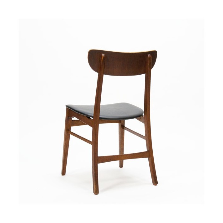 Set van 2 teakhouten stoelen - Retro Studio