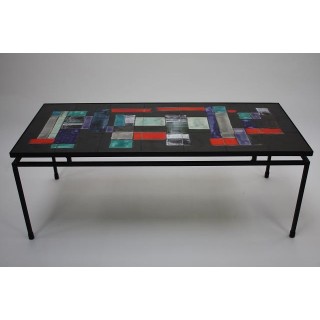 Belarti Tegeltafel zwart frame - Retro Studio