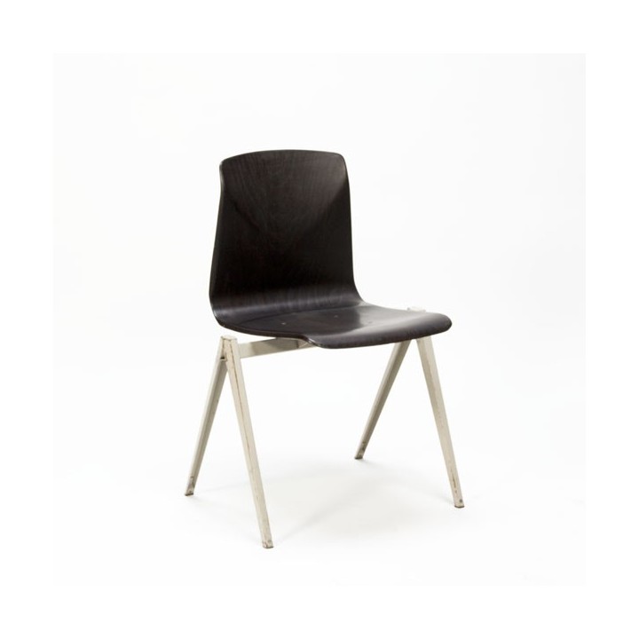 Indsutrial chair by Thur-op-seat grey base - Retro Studio