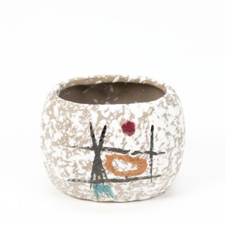 Miniature vase with fifities design - Retro Studio