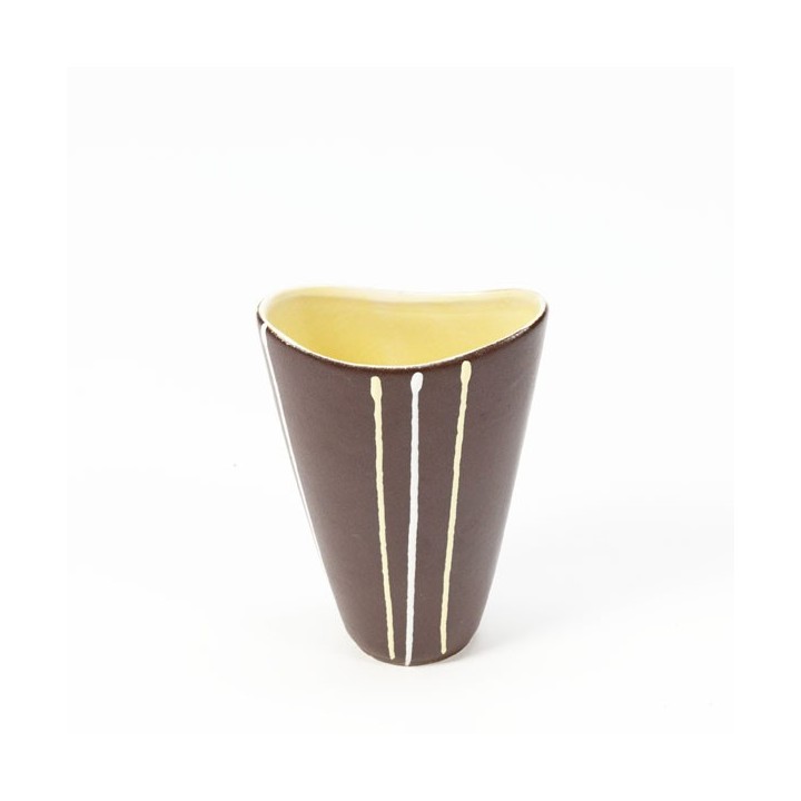 Small brown vase - Retro Studio