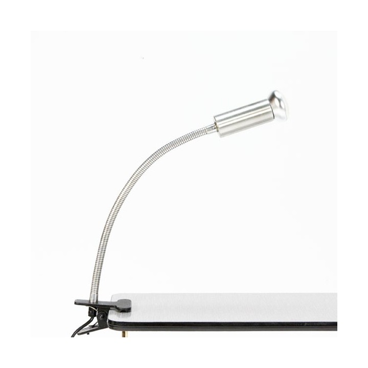Clip lamp aluminium - Retro Studio