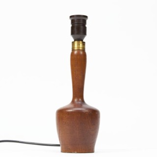 Lampenvoet in teakhout - Retro Studio