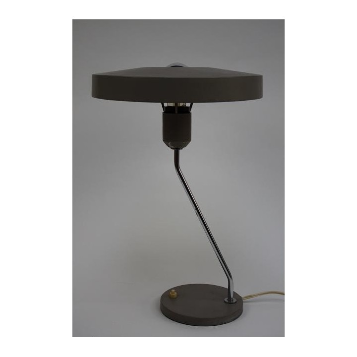 Philips tafellamp L. Kalff grijs - Retro Studio