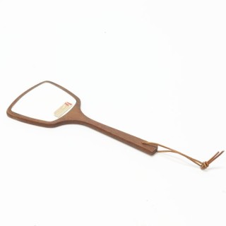 Handspiegel in teak - Retro Studio