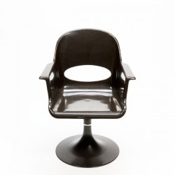 Plastic swivel chair 1970's