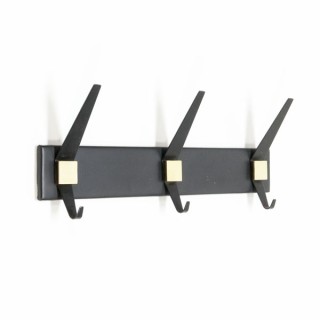 Small wall coat rack with skai - Retro Studio
