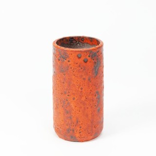 West Germany vase orange - Retro Studio