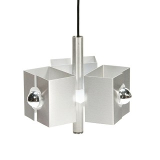 Aluminum pendant 1970's - Retro Studio