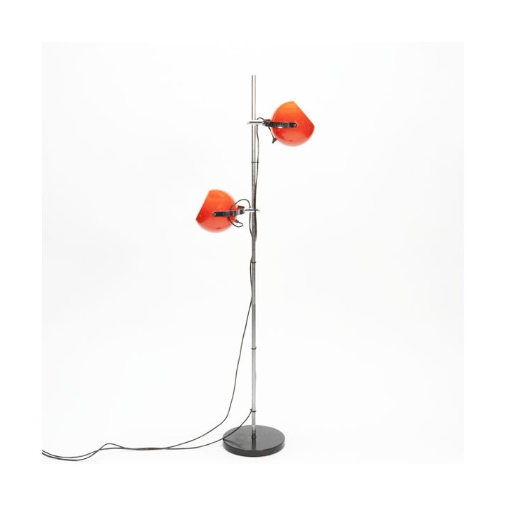 Standing floor lamp with orange balls - Retro Studio