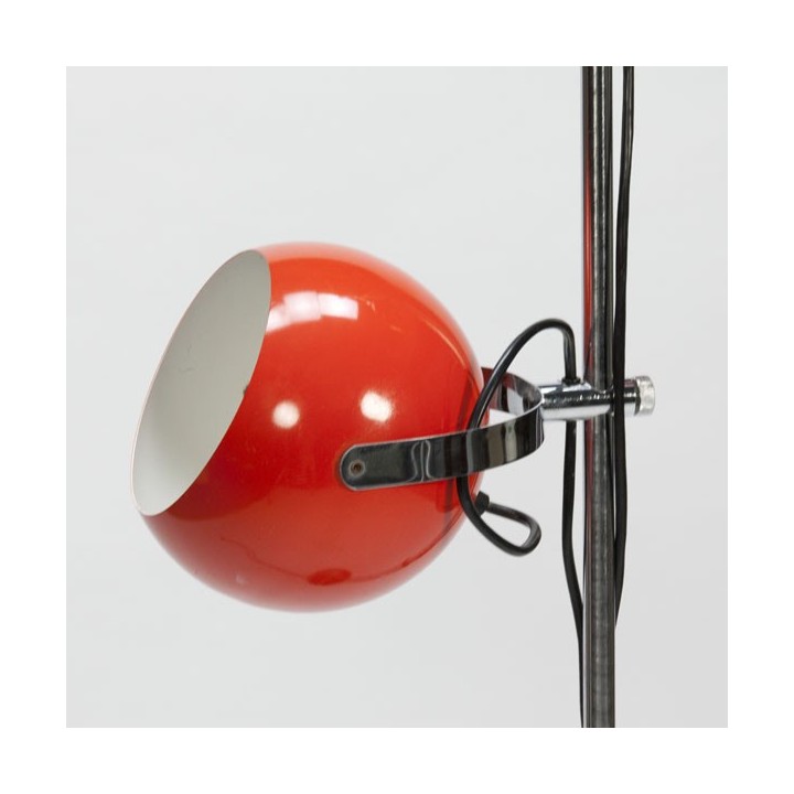 Standing floor lamp with orange balls - Retro Studio