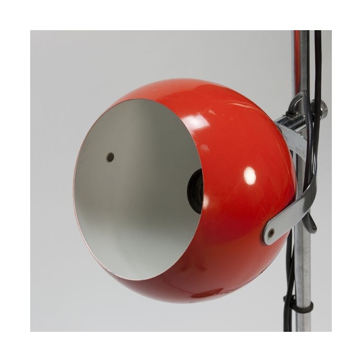 Standing floor lamp with orange balls - Retro Studio