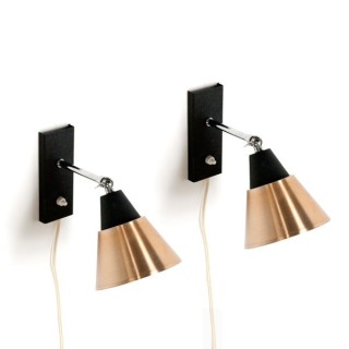 Set van 2 wandlampen 1960's - Retro Studio