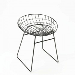 Cees Braakman wire stool black